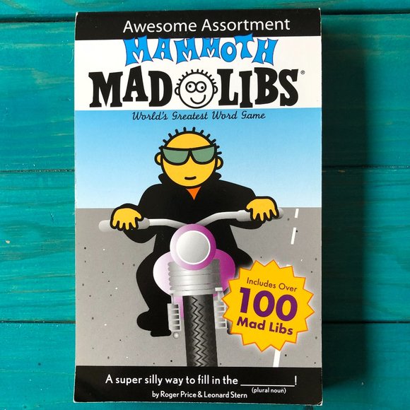 Retro Mammoth Mad Libs : Awesome Assortment by Roger Price and Leonard Stern - Picture 1 of 14